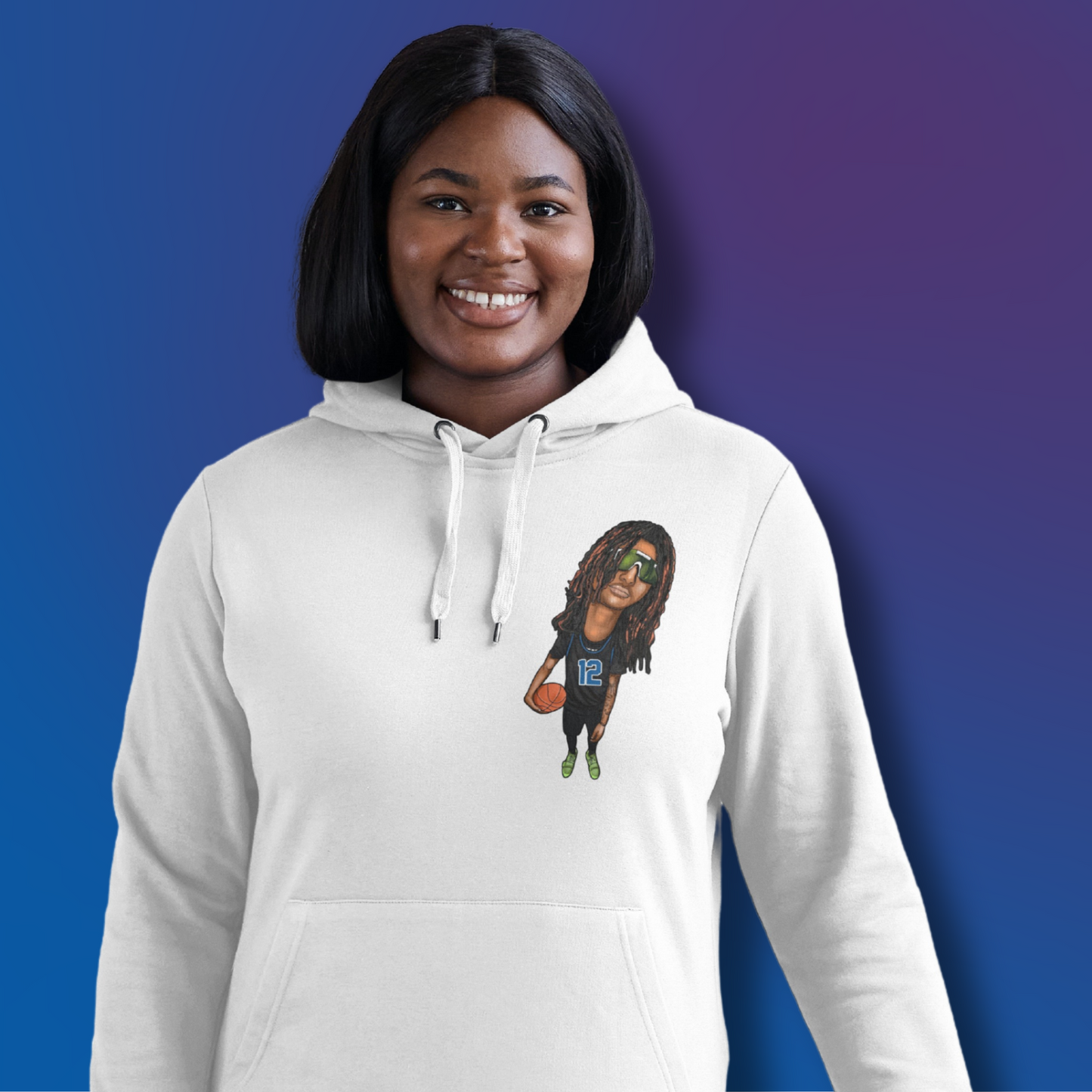 Carl Parrish Womens Hoodie