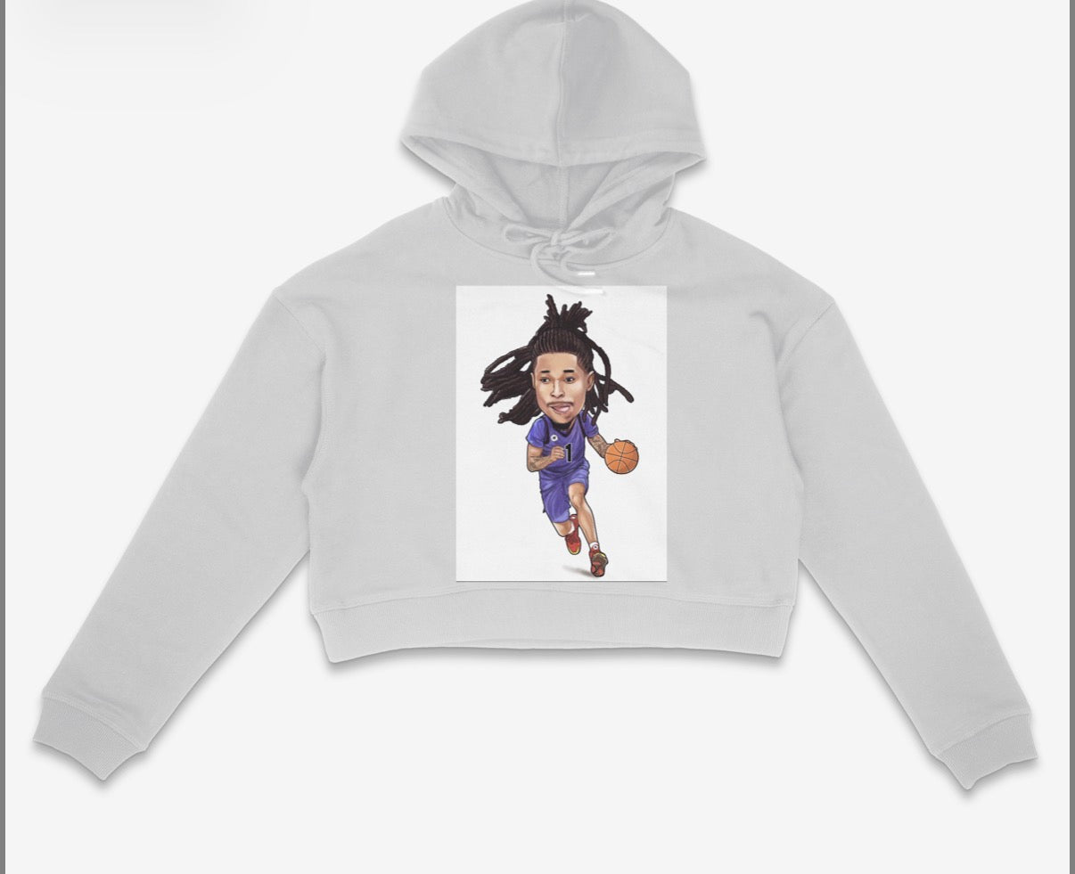 Dug McDaniel Women's Cropped Hoodie