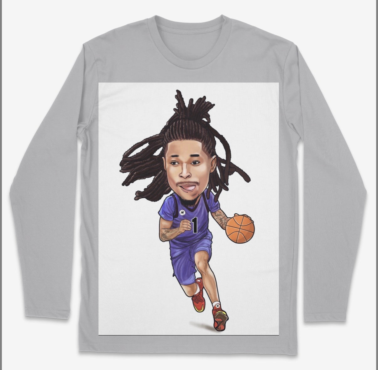 Dug McDaniel Long Sleeve T Shirt 2 (unisex)