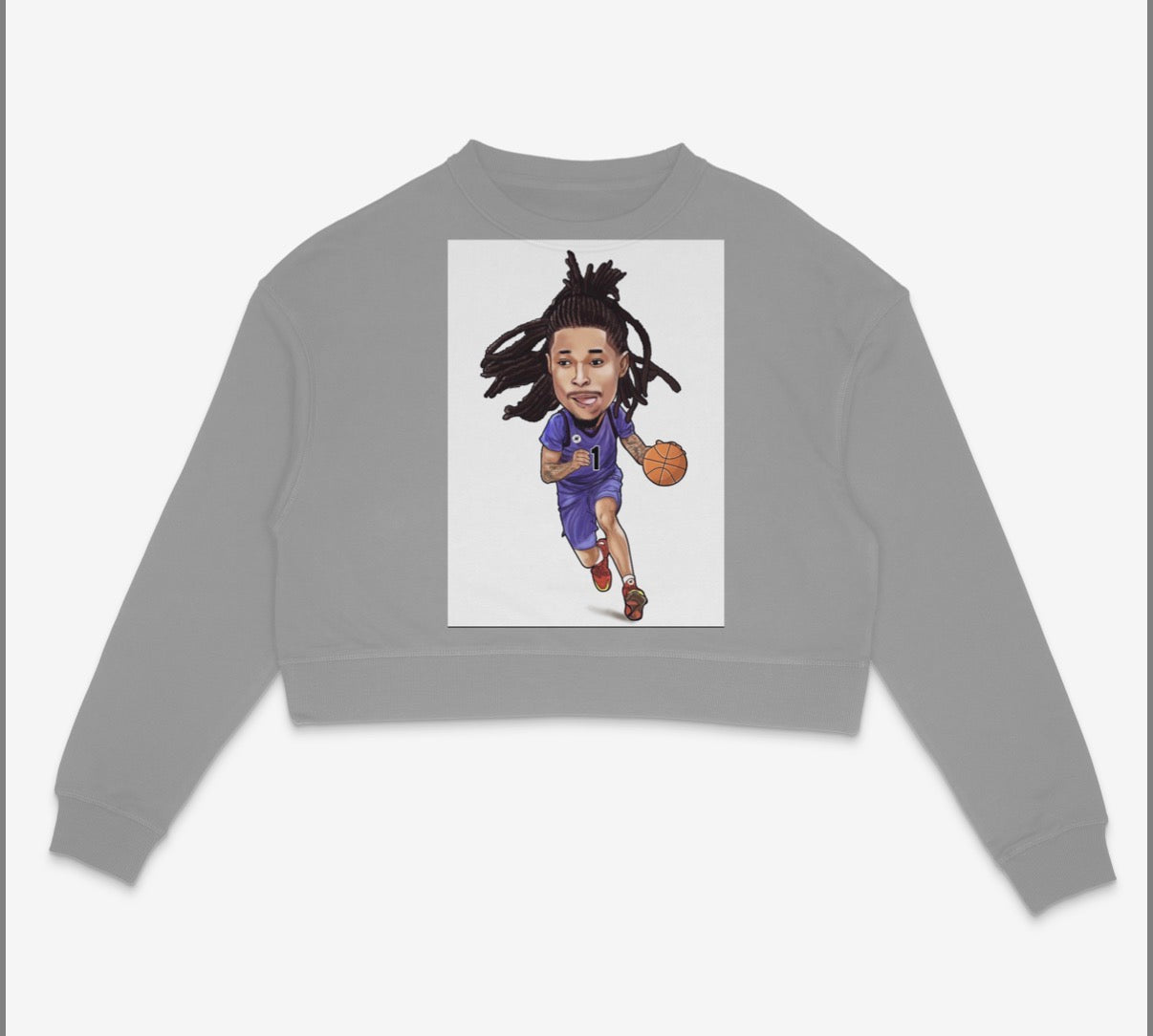 Dug McDaniel Women's Cropped Sweatshirt