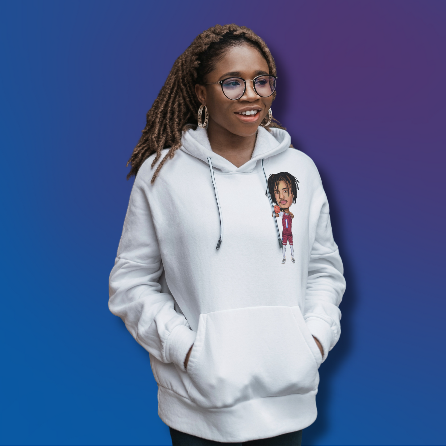 Marquis Barnett Womens Hoodie