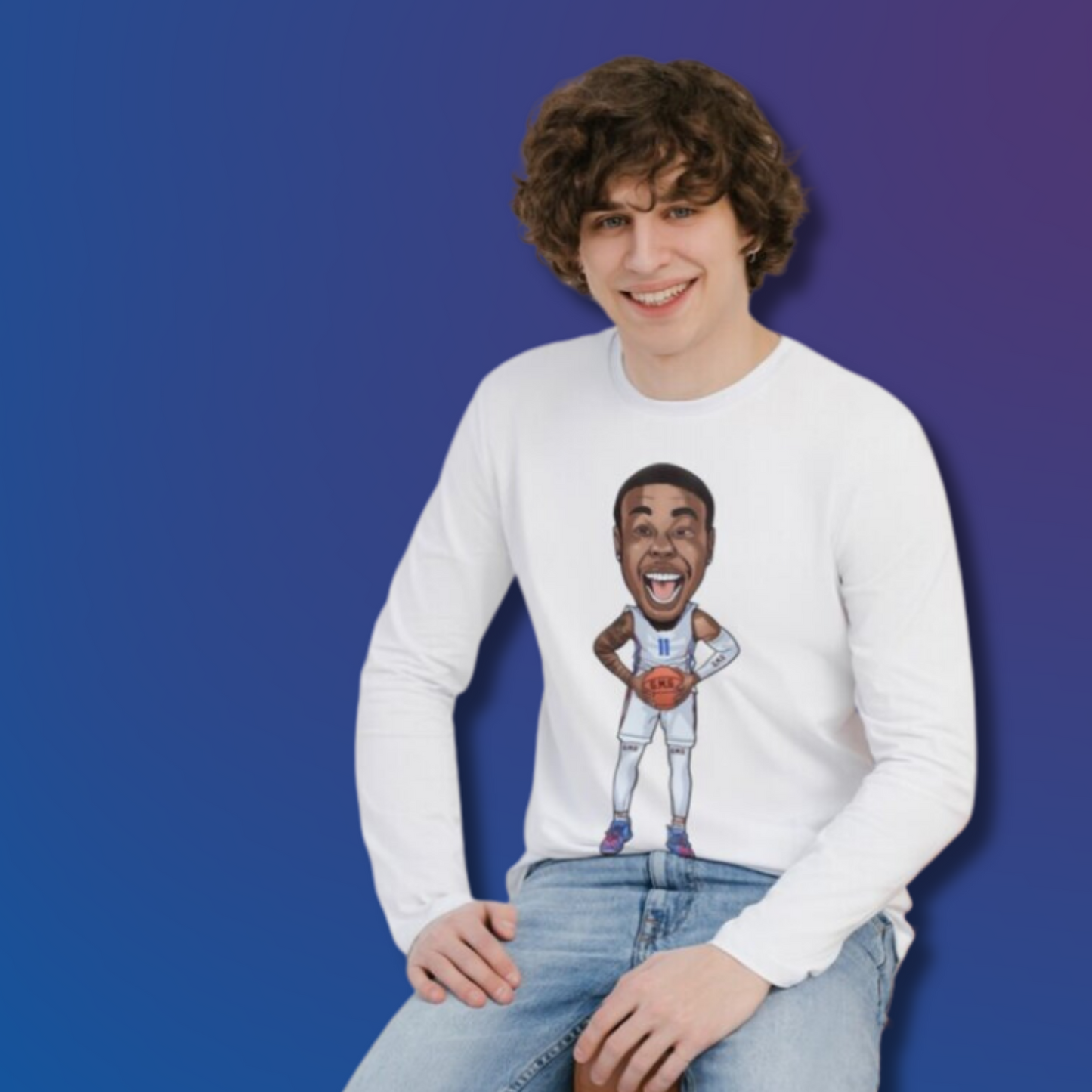 Q. Pettaway Men's Long Sleeve Shirt