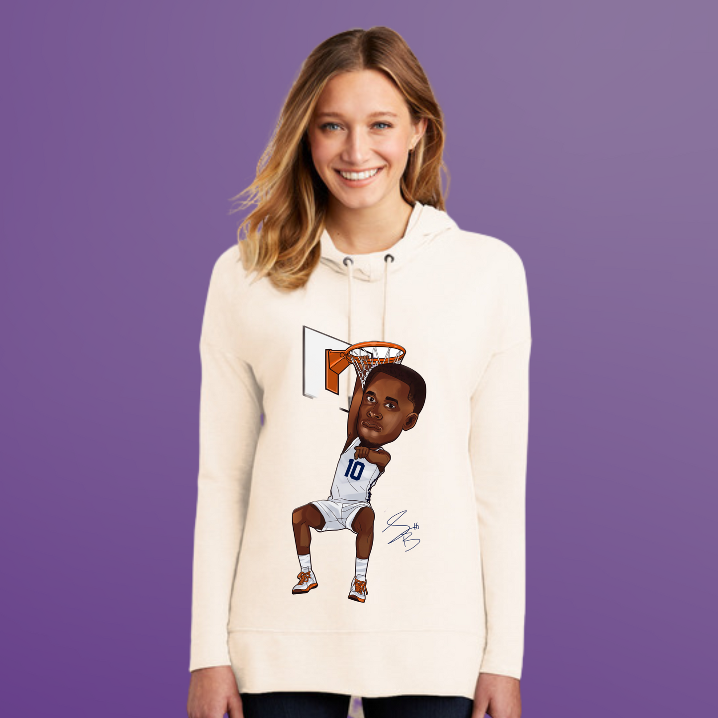 Simon Boyer Womens Hoodie