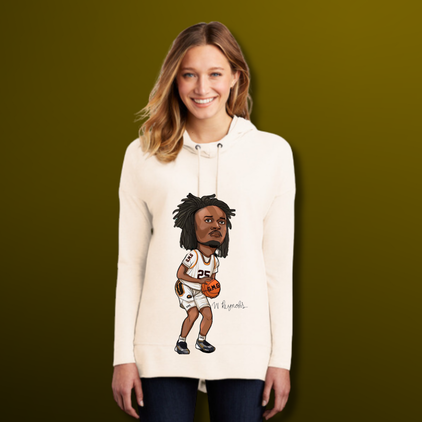 Will Reynolds Womens Hoodie