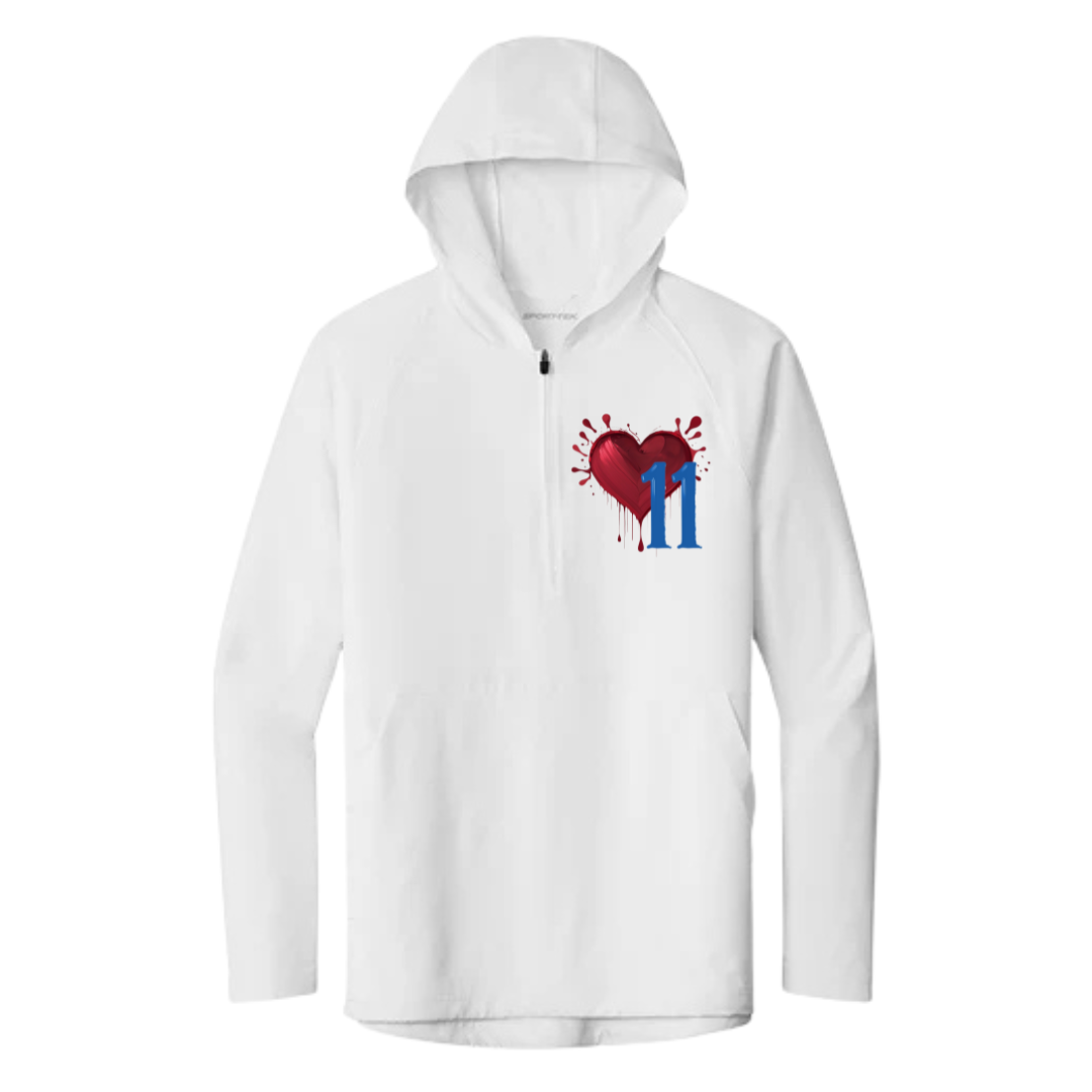 Q.Pettaway Heart Hoodie