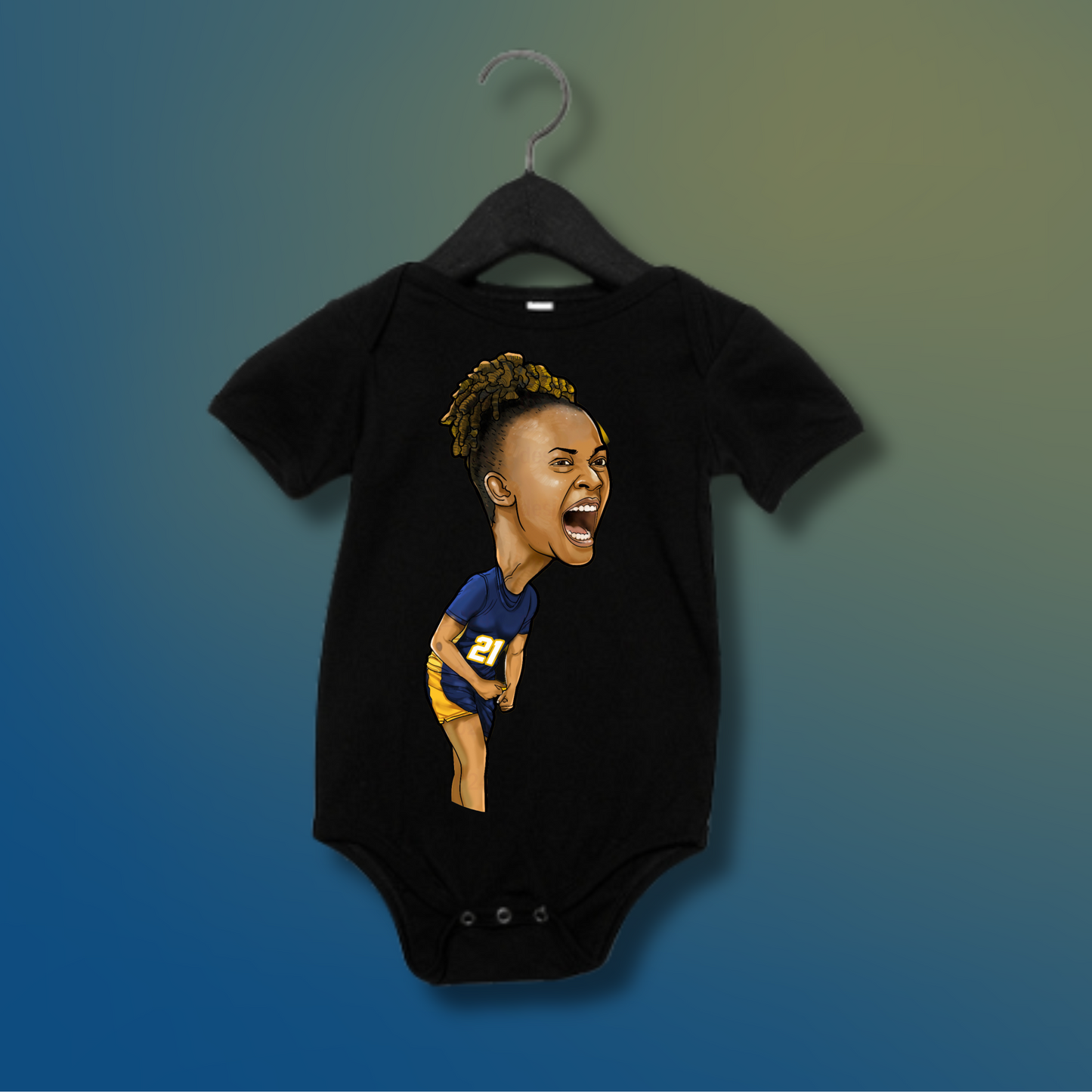 Jordyn Dorsey Onesie Design 2