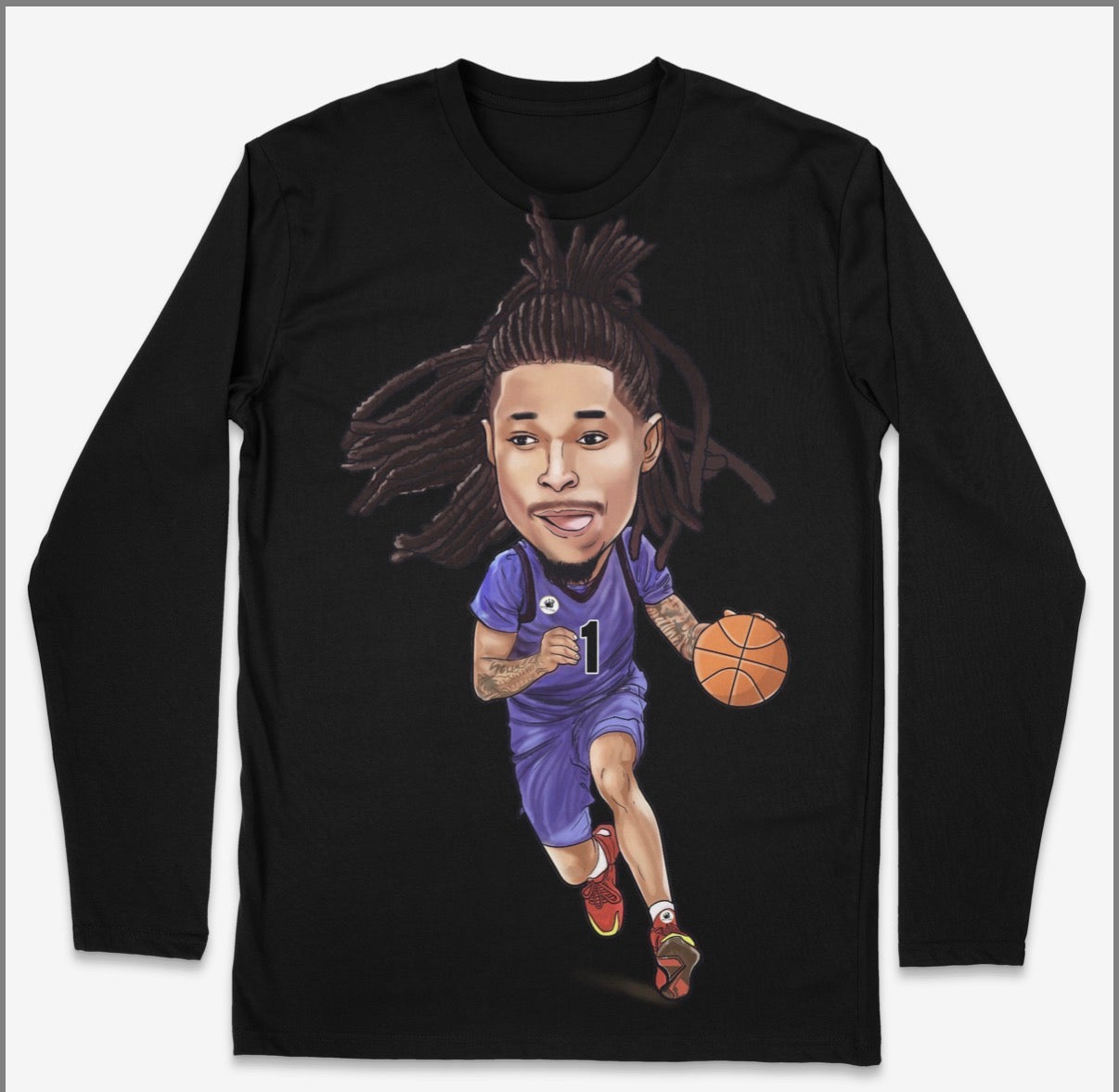 Dug McDaniel  Long Sleeve T Shirt 2 (unisex)