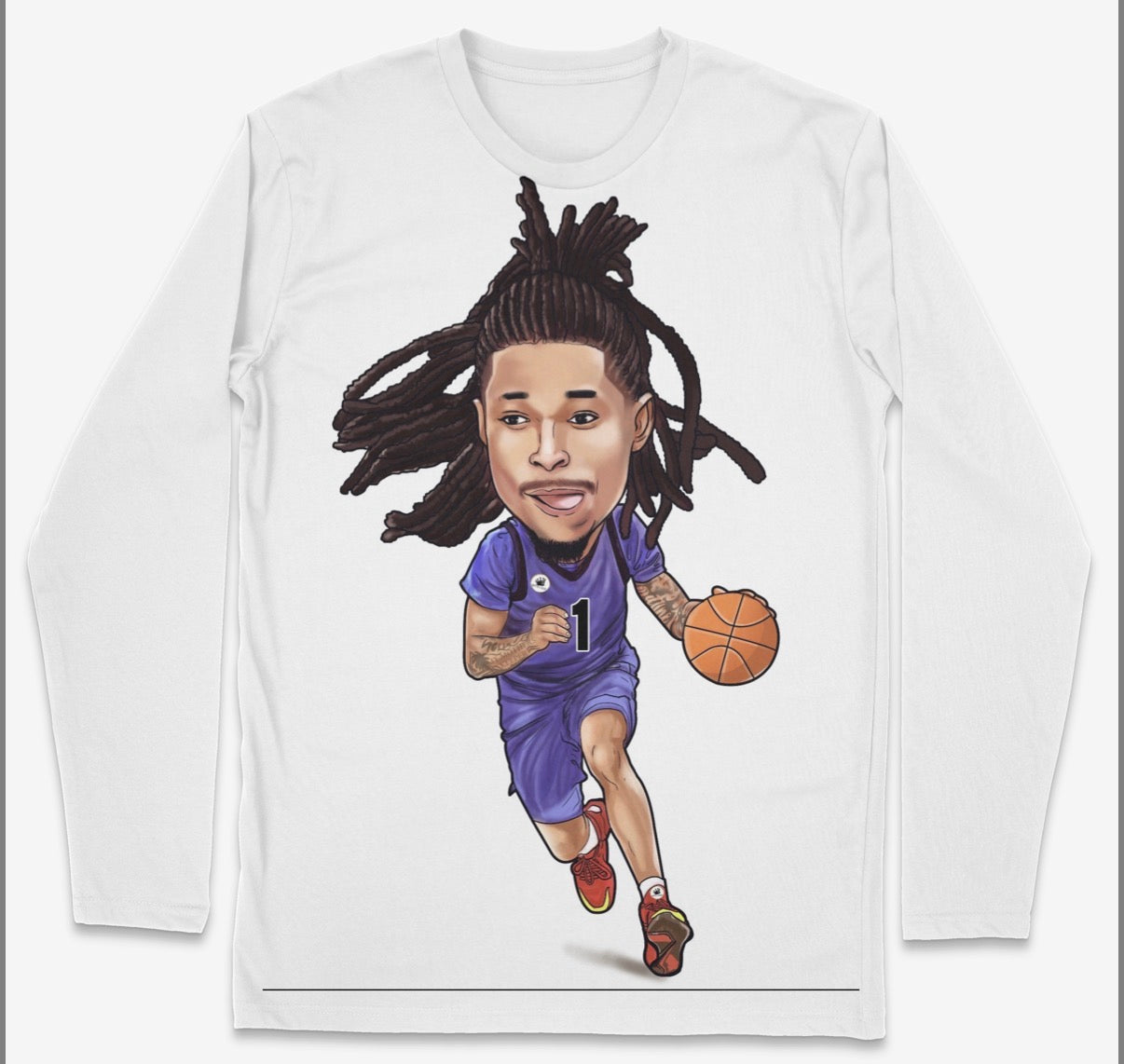 Dug McDaniel  Long Sleeve T Shirt 2 (unisex)